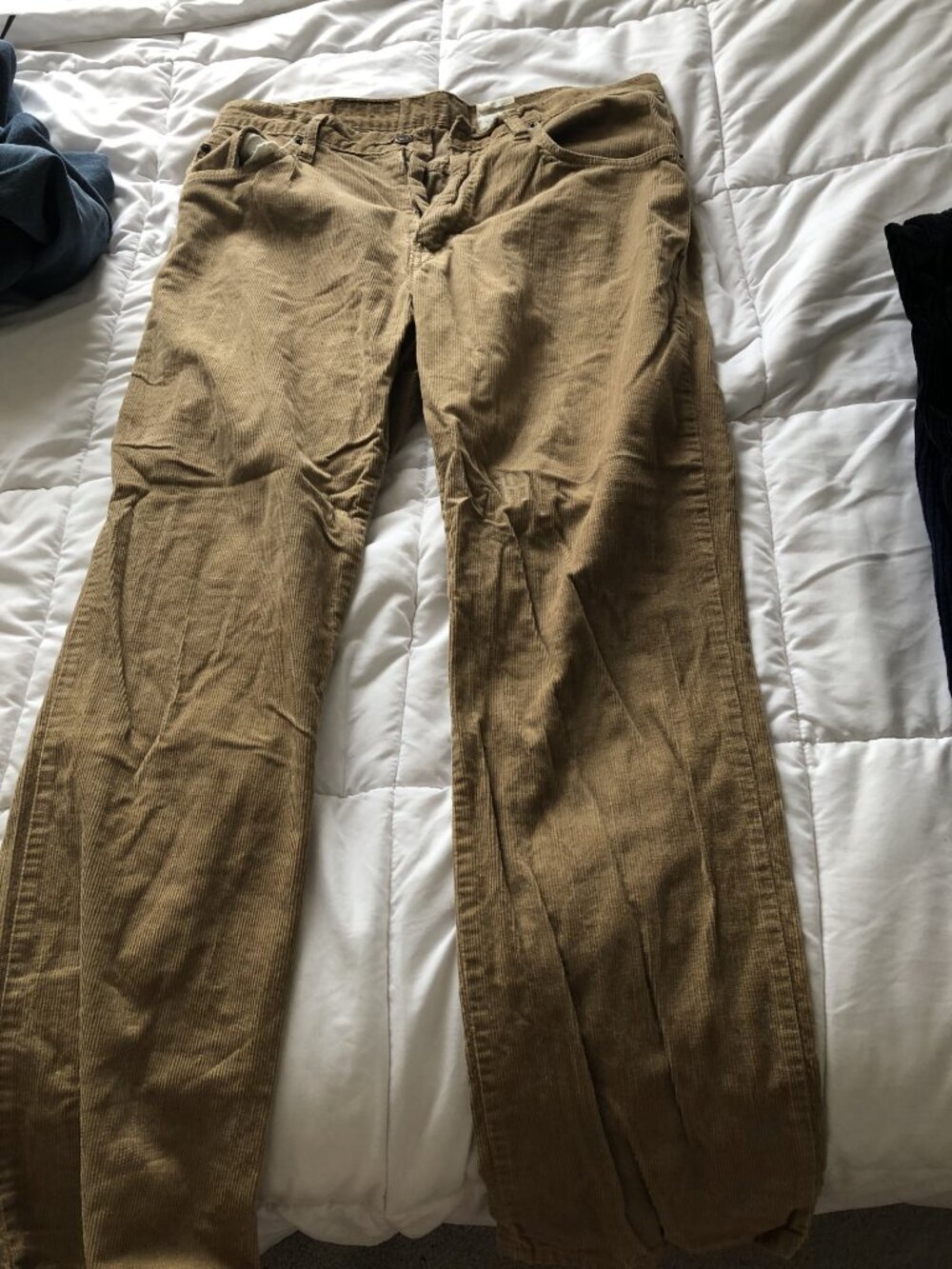 Levis tan cords